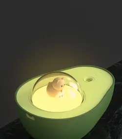 دستگاه بخور طرح آووکادو Avocado 210ML wireless desktop air humidifier