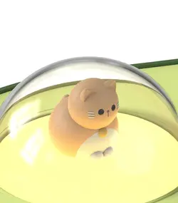 دستگاه بخور طرح آووکادو Avocado 210ML wireless desktop air humidifier