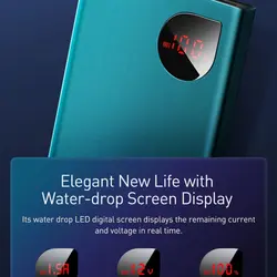 پاوربانک 20000 میلی آمپر بیسوس مدل Baseus Adaman Metal Digital Display Quick Charge Power Bank 22.5W 20000mAh PPIMDA-A06