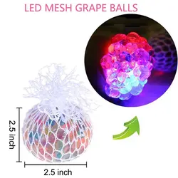 متفرقه ژله ای Squeeze LED Ball توپ ضد استرس چراغ دار