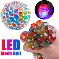 متفرقه ژله ای Squeeze LED Ball توپ ضد استرس چراغ دار