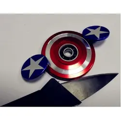 اسپینر Captain America Shield Fidget Spinner اسپینر فلزی کاپیتان آمریکاییل