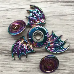 اسپینر فلزی 3 پر رنگین کمانی - Metal Luxury Fidget Spinner