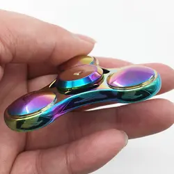 اسپینر Metal Colorfu Fidget Spinner - اسپینر فلزی سه پره رنگین کمانی