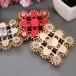اسپینر اسپینر فلزی لاکچری طرح چرخ دنده - Gear Wheel Metal Fidget Spinner
