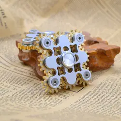 اسپینر اسپینر فلزی لاکچری طرح چرخ دنده - Gear Wheel Metal Fidget Spinner
