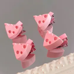 گیره مو طرح پنیر - فروشگاه اینترنتی آرکادیو