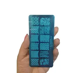 شابلون فلزی مناسب برای کاشت ناخن