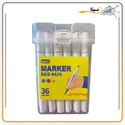 ماژیک بیسیک دو سر ۳۶ رنگ