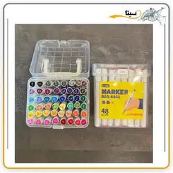 ماژیک بیسیک دو سر ۴۸ رنگ