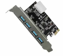 کارت USB3.0 PCI چهار پورت مدل 019 - فروشگاه اینترنتی کلان کامپیوتر