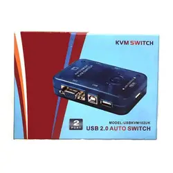 سوئیچ KVM دو پورت یو اس بی اتومات مدل 102UK - فروشگاه اینترنتی کلان کامپیوتر