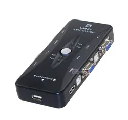 KVM سوئیچ 4 پورت دستی - فروشگاه اینترنتی کلان کامپیوتر
