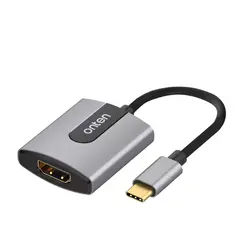 مبدل USB-C به HDMI اونتن مدل OT-9587S - فروشگاه اینترنتی کلان کامپیوتر