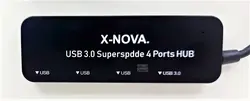 هاب چهار پورت X-NOVA USB3.0 مدل X840 - فروشگاه اینترنتی کلان کامپیوتر