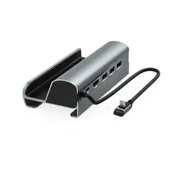 هاب و داک استیشن Type-C To USB 3.0/HDMI/LAN/Type-C PD مدل HC-86