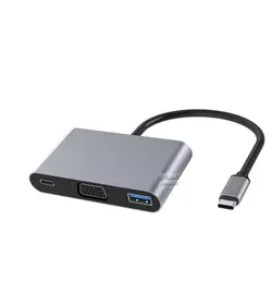تبدیل Type C به VGA ،USB3 و Type C