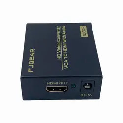مبدل VGA به HDMI برند FJGEAR مدل FJ-VH003