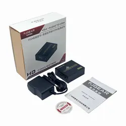 مبدل VGA به HDMI برند FJGEAR مدل FJ-VH003