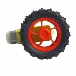 خرید عمده موتورگیربکس زرد رباتیک 270 دور | Motor Gearbox