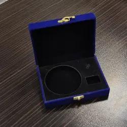 ظرف زعفران کادویی - مناسب 5 گرم زعفران همراه هاون - زعفران آناقاین