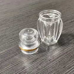 ظرف کریستالی زعفران طرح گوهر نقلی - زعفران آناقاین