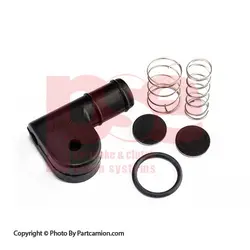 کیت لوازم کامل سوپاپ شیر تعادل سه محور پولک گرد