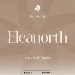 فونت انگلیسی خوشنویسی Eleanorth - ایران فونت