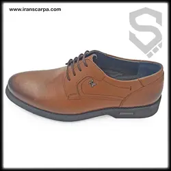 کفش چرم مردانه روزمره مدل روفیت بندی