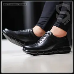 کفش چرم تبریز مردانه مدل یوجی بندی
