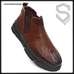 بوت چرم طبیعی تبریز مدل پاگما