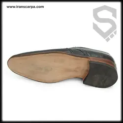 کفش دست دوز چرم مردانه مدل هنری