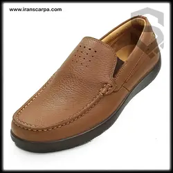 کفش راحتی چرم مردانه مدل سلاوی