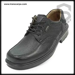 کفش چرم مردانه مدل ژسکا بندی
