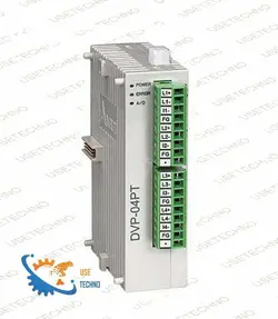 DVP04PT-S ماژول دما دلتا - کارت PLC I/O