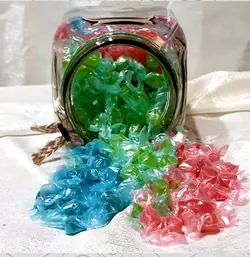 آبنبات چینی کندی 3 طعم 500 گرمی