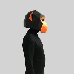 ماسک اوریگامی شامپانزه