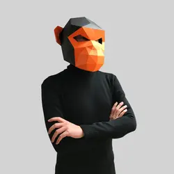 ماسک اوریگامی شامپانزه