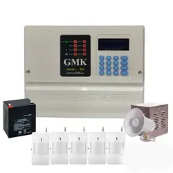 بهترین قیمت پک دزدگیر سیم کارتی GMK پنج چشمی بیسیم مدل ۸۹۰ (M1)