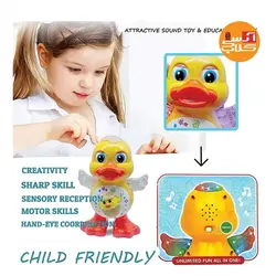 عروسک موزیکال اردک رقاص | اسباب بازی | فروشگاه آرسی کلاب