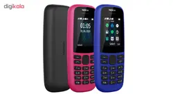 گوشی موبایل نوکیا مدل 105 - 2019 TA-1174 DS AR دو سیم کارت ظرفیت 4 مگابایت و رم 4 مگابایت