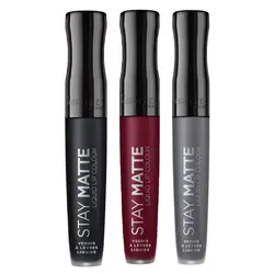 رژ لب مایع ریمل لاندن سری Stay Matte شماره مجموعه 3 عددی