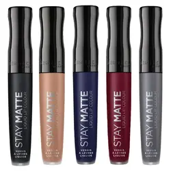 رژ لب مایع ریمل لاندن سری Stay Matte مجموعه 5 عددی