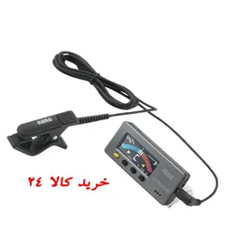 تیونر کروماتیک کرگ همراه با میکروفون تماسی مدل KORG Slimpitch CHROMATIC TUNER + CONTACT MICROPHONE
