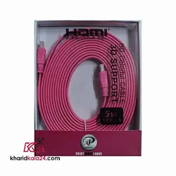 کابل HDMI اکس پی پروداکت مدل  Colorful 3D  به طول 5 متر