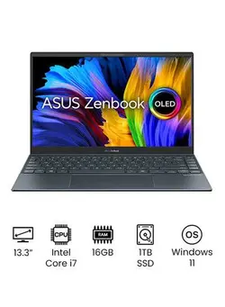 لپ تاپ ایسوس مدل Zenbook 13 OLED UX325EA Core i5 1135G7 8G 512SSD | لپ تاپ شیراز