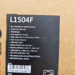 لپ تاپ ایسوس مدل Asus Vivo Book GO E1504FA R5 7520U 8GB 512G SSD | لپ تاپ شیراز