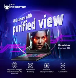 لپ تاپ گیمینگ ایسر مدل ACER Predator Helios Neo 16 i7 13700HX 16GB 512GB SSD RTX 4050 | لپ تاپ شیراز