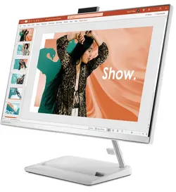 کامپیوتر بدون کیس لنوو All in One Lenovo Idea Center i7 13620H 16GB 1T SSD 27 inch White | لپ تاپ شیراز