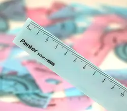 مشخصات، قیمت و خرید ست گونیا و نقاله و خط کش فانتزی | آل کالا